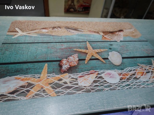 подложка за маса на морска тематика - 2 бр., снимка 1