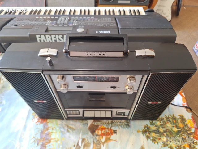 Ретро Касетофон Краун, снимка 7 - Радиокасетофони, транзистори - 51147912