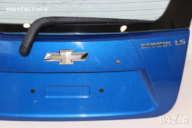 Заден капак Chevrolet Spark хечбек (2010-2015г.) задно стъкло Шевролет Спарк / 🔵Цвят: Син, снимка 5 - Части - 42186037