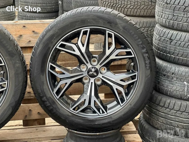 5х114.3 Джанти 18 цола Mitsubishi Outlender 5x114.3 Митсубиши Аутлендър Оригинални, снимка 4 - Гуми и джанти - 53045433
