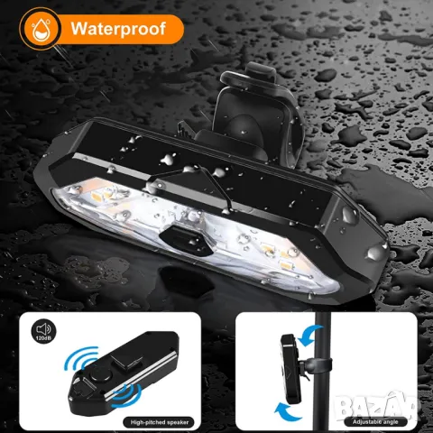 Мигачи и ярка червена светлина за велосипед, тротинетка, скутер и др, снимка 9 - Аксесоари за велосипеди - 49791040