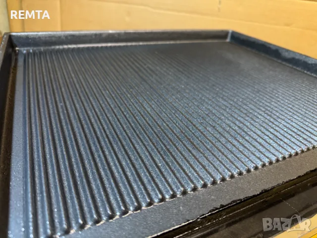 Професионална Електрическа Скара Чугунена Плоча Оребрена - 51 см , снимка 3 - Обзавеждане за заведение - 25168112