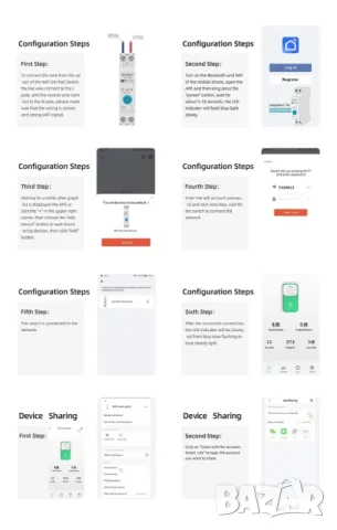 Многофункционален смарт WIFI електромер, прекъсвач, предпазител, снимка 6 - Друга електроника - 49910756