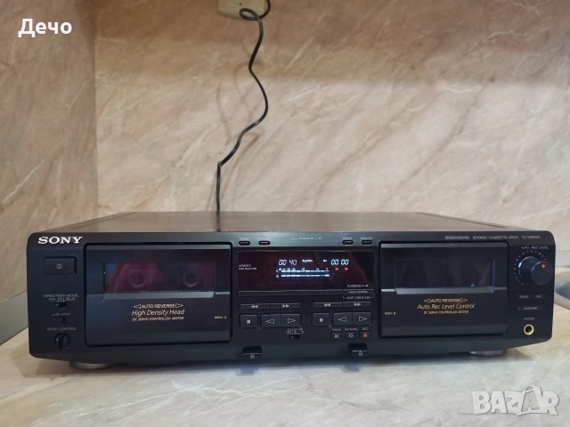Касетен дек Sony tc we525, снимка 2 - Декове - 52872431
