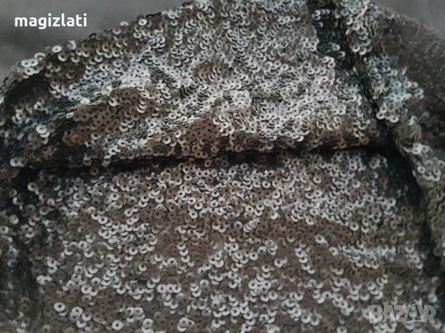 Дамска рокля с паети размер С-М, снимка 4 - Рокли - 29668191