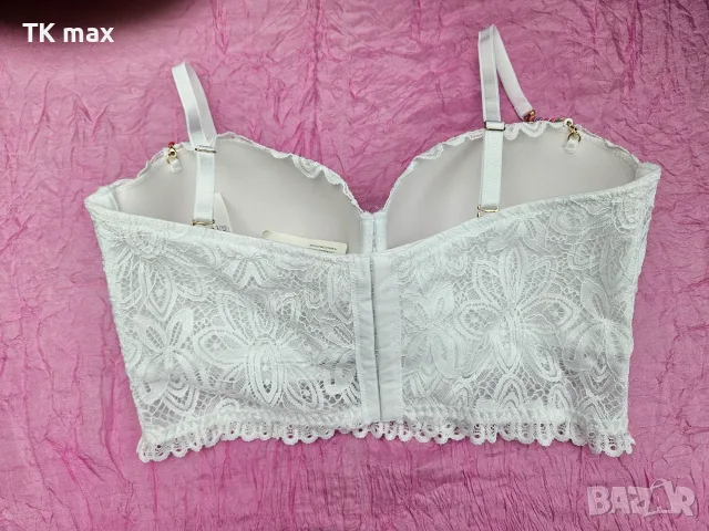 Intimissimi бял дантелен сутиен EU 90C, италиански НОВ, снимка 3 - Бельо - 55876704