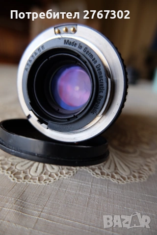 Carl Zeiss Jena 135mm f2.8 Lens. Prakticar Mount, снимка 5 - Обективи и филтри - 53924625