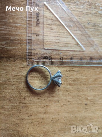 Сребърен пръстен (68), снимка 5 - Пръстени - 38586262