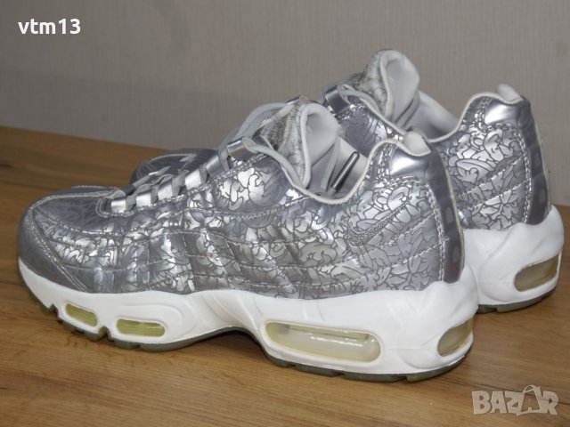 Nike Air Max 95 20th Anniversary 'Pure Platinum' - 40,5 номер Лимитирани, снимка 3 - Маратонки - 38748466
