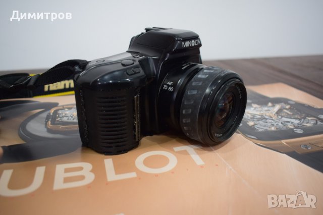 Фотоапарат Minolta Dynax 3xi, снимка 5 - Фотоапарати - 44296462