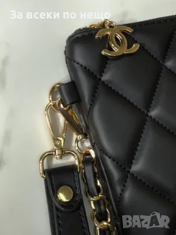 Chanel Дамска Кожена Чанта Шанел - Налични Различни Цветове Код E53, снимка 13 - Чанти - 50215187