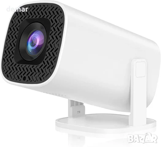 Мини проектор с Bluetooth и WiFi 6 за 30–304,8 см, снимка 8 - Плейъри, домашно кино, прожектори - 55933416