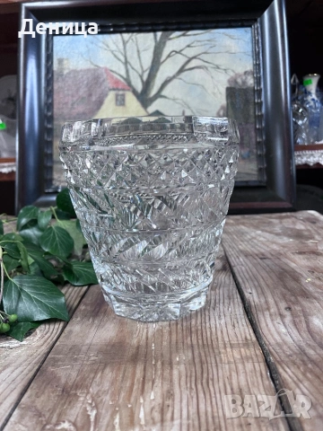 Кристална ледарка или ваза⚜️ Според мен е ледарка, но в мрежата е описана като ваза 