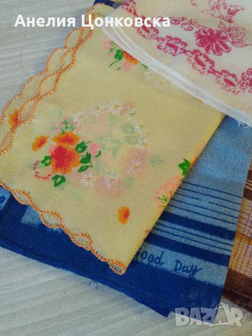 Дамски ретро кърпички 6 броя, снимка 1