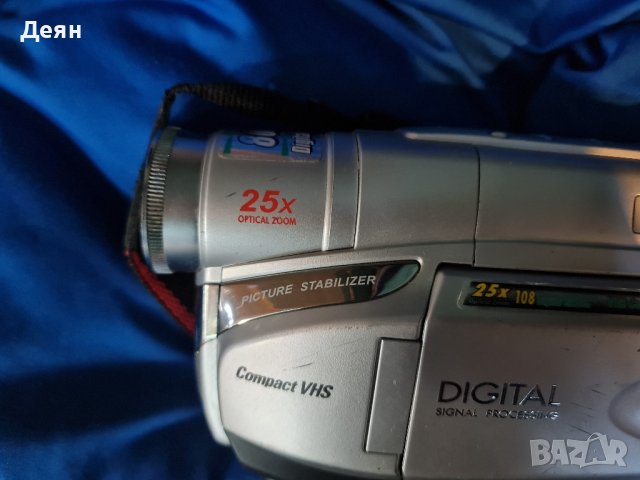 JVC gr fxm41e VHS камера, снимка 5 - Камери - 42525543