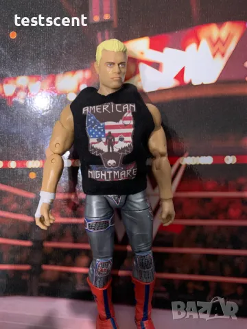 Екшън фигура AEW Cody Rhodes The American Nightmare Коуди Роудс UK Exclusive Jazwares WWE, снимка 6 - Колекции - 48830009