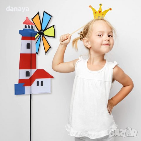  3611 Вятърна въртележка – фар, снимка 5 - Градински мебели, декорация  - 39777385