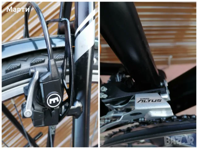 Немски велосипед Пегасус*27скорости*Рамка-52см*28цола*Лед Светлини, снимка 6 - Велосипеди - 48372293