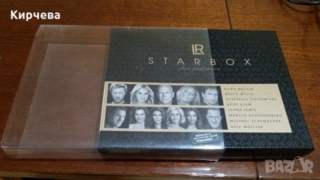 LR немски парфюми на известни личности