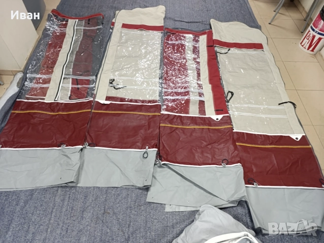 ЧЕТИРИСЕЗОНЕН ФОРСЕЛТ ЗА КАРАВАНА ISABELLA VENTURA ATLANTIC. РАЗМЕР 975СМ (961-985)СМ ЗЕМЯ-ЗЕМЯ, снимка 4 - Палатки - 52776616