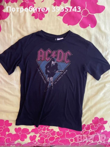 AC/DC тениска , снимка 3 - Тениски - 50998349