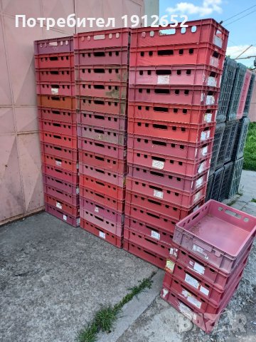продава червени каси за месо и колбаси 60/40/14см.запазени,здрави като нови., снимка 11 - Оборудване за магазин - 33424170