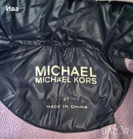 Детско зимно яке Michael Kors 2-3 г., снимка 5 - Детски якета и елеци - 53975325
