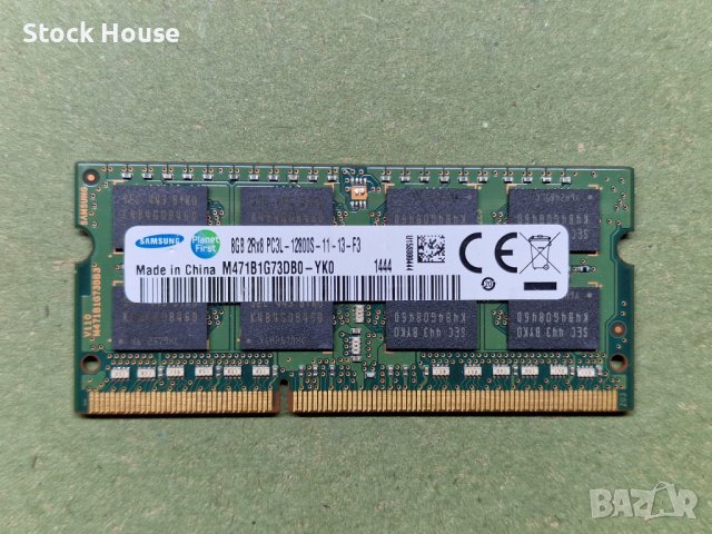 8GB Samsung 1600 MHZ DDR3L PC3L-12800 за лаптоп