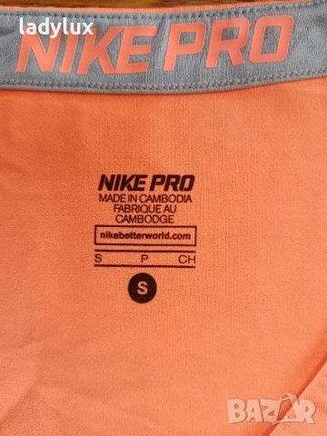 NIKE Pro, Dri-Fit, Оригинална, Размер S. Код 1779, снимка 4 - Тениски - 37002433