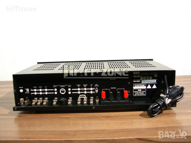 УСИЛВАТЕЛ  Nad 3120 , снимка 7 - Ресийвъри, усилватели, смесителни пултове - 44652816