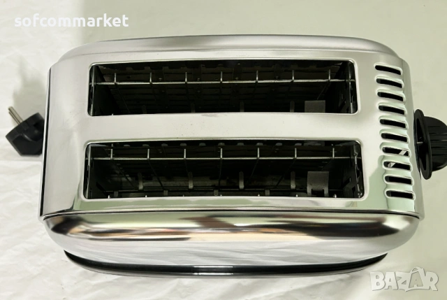 Тостер Russell Hobbs 23311-56 (Victory) – Бързо печене, Неръждаема стомана, снимка 3 - Тостери - 53903749