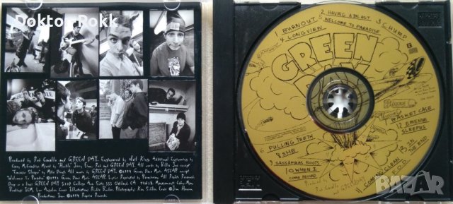 Green Day – Dookie (1994, CD), снимка 3 - CD дискове - 40843364