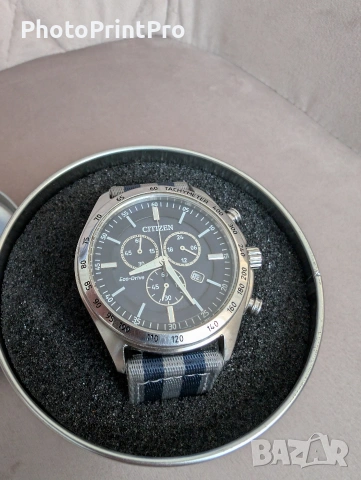 Citizen Eco-Drive Chronograph Brycen – Стил и безкрайна енергия, снимка 5 - Мъжки - 53148643