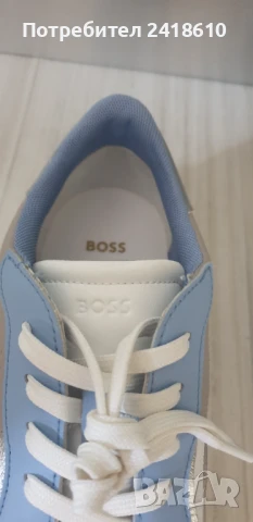 Hugo Boss Skylar Runn Leather Sneakers Womens Size 39/25см НОВО! ОРИГИНАЛ! Дамски сникърси!, снимка 10 - Кецове - 50939447