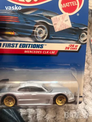 Hotwheels 1999 Mercedes CLK-LM, снимка 6 - Колекции - 49658514