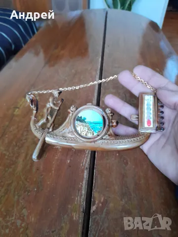 Стар сувенирен термометър #13, снимка 3 - Други ценни предмети - 48499825