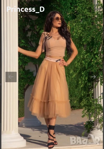 Пола с тюл Alessa, нова с етикет