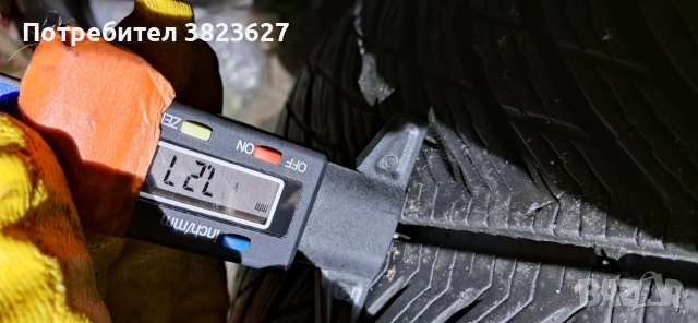 2 зимни гуми Мишелин 235 45 18 профил 7мм, снимка 4 - Гуми и джанти - 52681228