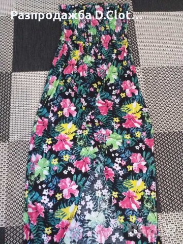 Дълга флорална рокля S/M , снимка 7 - Рокли - 30020911