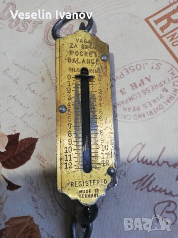 Стар немски кантар, снимка 1