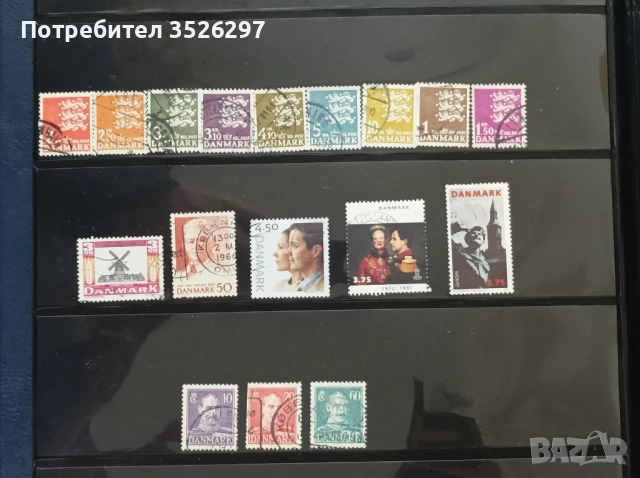 Колекции пощенски марки от бившата Чехословакия и от Дания, снимка 7 - Филателия - 53233692