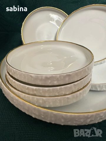 THOMAS, ROSENTHAL, Germany Луксозен сервиз от висококачествен порцелан-десертен сервиз чинии, снимка 2 - Сервизи - 54046950