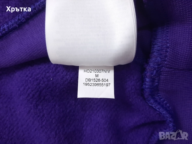 Jordan NBA Lakers 75th Anniversary - Оригинален мъжки суитшърт р-р M-L, снимка 12 - Суичъри - 52425309