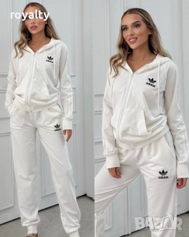 Adidas памучни дамски екипи Различни цветове , снимка 3 - Спортни екипи - 52049341