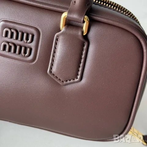 Miu Miu Arcade Bag – Brown, снимка 2 - Чанти - 56467751