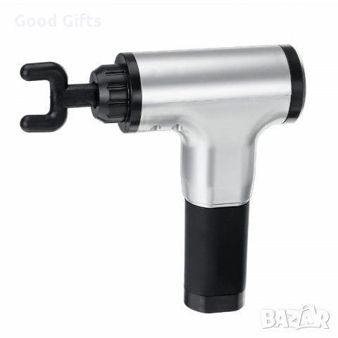 Масажен пистолет за масаж на мускули - 4 глави за масаж Fascial Gun HG-320, снимка 4 - Масажори - 29524979