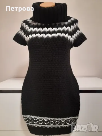 Пуловер с поло яка без ръкави , снимка 1