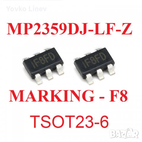 MP2359DJ-LF-Z - marking- F8  TSOT23-6 Step-Down Converter 1.2A, 24V - 2БРОЯ