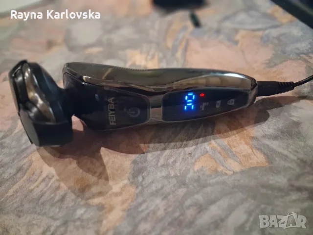 Чисто нова Мъжка Електрическа Самобръсначка FEIYBA As2050 (3 в 1) с LED дисплей, снимка 2 - Електрически самобръсначки - 55966077