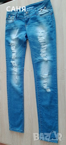 Дълги ефектни дънки и камуфлажен панталон, снимка 4 - Палта, манта - 53127975